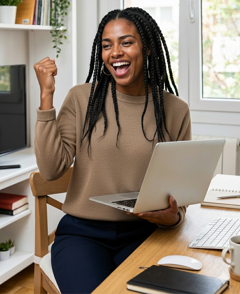 Remote work illustration